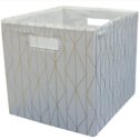 Better Homes and Gardens Fabric Cube Storage Bin (12.75