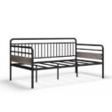 Better Homes & Gardens Anniston Twin Metal Daybed, Rustic Gray Finish