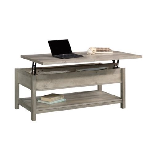 Better Homes & Gardens Modern Farmhouse Lift-Top Coffee Table, Rustic Gray Finish