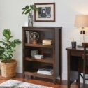 Better Homes & Gardens Parker 3 Shelf Bookcase, Estate Toffee Finish