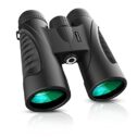 Binoculars for Adults 12 x 50 High Powered for HD Waterproof Zoom, Powerful Binoculars with Clear and Durable BAK-4 Prism...