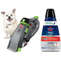 BISSELL Pet Stain Eraser, Cordless Portable Carpet Cleaner, 3180 & BISSELL Advanced Pro Oxy Spot & Stain Formula for Portable...