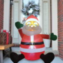 Black and Friday Deals Christmas Inflatables Model Outdoor,3.93 Ft Yard Decoration With LED Lights Built-In For Holiday/Christmas/Party/Yard/Garden