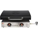 Blackstone 1813 Stainless Steel Propane Gas Hood Portable, Flat Griddle Grill Station for Kitchen, Camping, Outdoor, Tailgating, Tabletop, Countertop –...