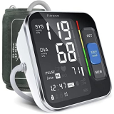 Blood Pressure Monitor, Digital Upper Arm BP Machine Cuffs with Large LED Backlit Display Adjustable 8.7″-15.7″ Cuff Detector Memory with Carrying Case for Home Use On Sale At Amazon.com