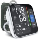 Blood Pressure Monitor, Digital Upper Arm BP Machine Cuffs with Large LED Backlit Display Adjustable 8.7