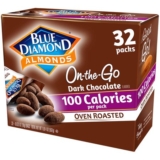 Blue Diamond Almonds Oven Roasted Dark Chocolate Flavored Snack Nuts, 100 Calorie Packs, 32 Count – AMAZON