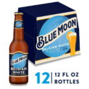 Blue Moon Belgian White Craft Beer, 12 Pack, 12 fl oz Glass Bottles, 5.4% ABV