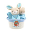 Blue Baby Easter Basket Set, 10.25 inch