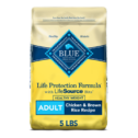 Blue Buffalo Life Protection Formula Healthy Weight Chicken and Brown Rice Dry Dog Food for Adult Dogs, Whole Grain, 5...