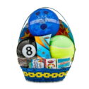 Blue, Green and Black 3 Ball Easter Basket Gift set