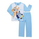 Bluey Girls Long Sleeve Top and Pants Pajama Set, 2-Piece, Sizes 4-12