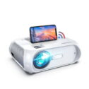 Bomaker WiFi Mini Projector, HD 1080P and 300'' Display Supported, 150 ANSI Lumen Portable Movie 4K Projector Home Theater LED...