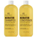 Botanic Hearth Keratin Shampoo and Conditioner Set for Men and Women- 16 Fl Oz Each