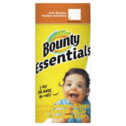 Bounty Essentials Paper Towels, White, 1 Regular Roll