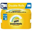 Bounty Essentials Select-a-Size Paper Towels, White, 12 Double Rolls
