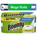 Bounty Select-a-Size Paper Towels 6 Mega Rolls White