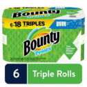 Bounty Select-A-Size Paper Towels, Print, 6 Triple Rolls
