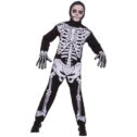 Boys Skeleton Halloween Costume, Way To Celebrate, Size M