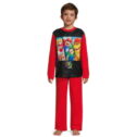Boys Licensed Character Long Sleeve Top and Pants, 2-Piece Sleet Set, Sizes 4-12
