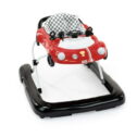 Bright Starts Little Speedster 3-in-1 Car Walker, Red, Infant to Toddler