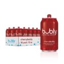 bubly Sparkling Water, Cherry, 12 fl oz 18 Count Cans