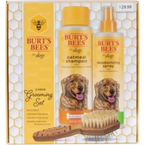 Burt's Bees 3 Piece Dog Grooming Set