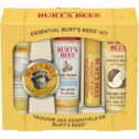 Burt's Bees Essential Gift Set, Cleansing Cream, Hand Salve, Body Lotion, Foot Cream, Lip Balm