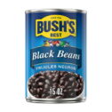Bush's Canned Black Beans, Canned Black Beans, 15 oz Can
