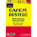 Café Bustelo, Espresso Style Dark Roast Coffee, Keurig K-Cup Pods 24 Ct.