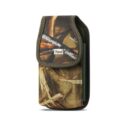 Camo rugged metal clip case camouflage fits ATT Axia Prepaid Phone
