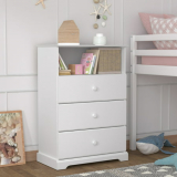 Kids 3-Drawer Dresser With Storage Shelf Huge Price Drop