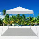 Canopy Tents for Outside, SEGMART 8' x 8' Canopy Tent, Portable Shade Canopy with Carry Bag, Sunshade Outdoor Canopy BBQ...