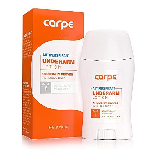 Carpe Underarm Antiperspirant and Deodorant, Clinical strength with all-natural eucalyptus scent, Manage hyperhidrosis and combat excessive sweating without irritation, Stay...