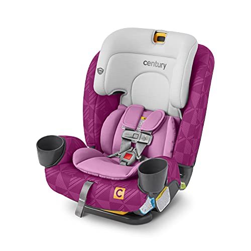 Century Drive On 3-in-1 Car Seat | All-in-One Car Seat for Kids 5-100 lb, Berry