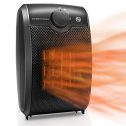 Ceramic Space Heater, 3 Modes 1500w/750w Portable Heater Fan, Heating Electric Personal Desk Heater, Tip-over Overheat Protection, Thermostat Heating For...