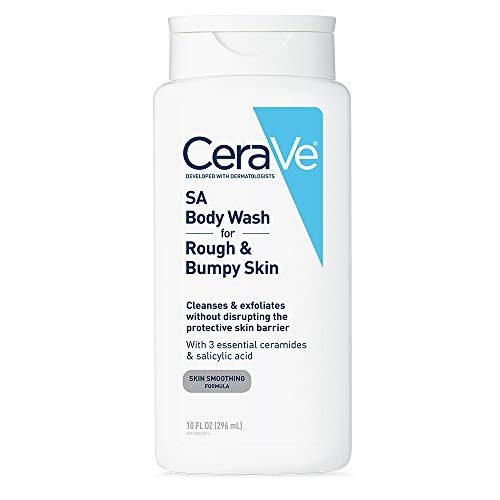 CeraVe Body Wash with Salicylic Acid | Fragrance Free Body Wash to Exfoliate Rough and Bumpy Skin | Allergy Tested...