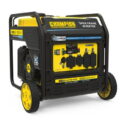 Champion 6500-Watt RV Ready Portable Open Frame Inverter Generator with Quiet Technology and CO Shield