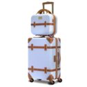 Chariot Gatsby 2-Piece Hardside Carry-On Luggage Set - Ice Blue