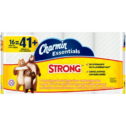 Charmin Essentials Strong 1-Ply Giant Toilet Paper Rolls 16 ct Pack