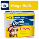 Charmin Essentials Strong Toilet Paper 18 Mega Rolls