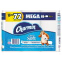 Charmin Ultra Soft Bathroom Tissue 2-Ply 4 x 3.92 284 Sheets/Roll 18 Rolls/Pack 99862