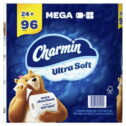 Charmin Ultra Soft Toilet Paper, 24 Mega Rolls
