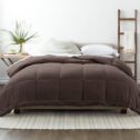 Chocolate All Season Alternative Down Comforter, Twin/Twin XL, by Noble Linens