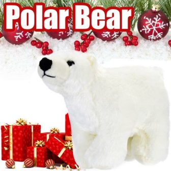 Christmas Cuddle Plush Polar Bear Stuffed Animal Toys Kawaii Floppy Collection