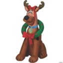 Christmas Airblown Inflatables Scooby Doo Reindeer