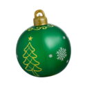 Christmas Decorations Inflatable Ball Ornament for Outdoor Yard Patio Snowflak Giant Balloon Snow Globe Without Lights