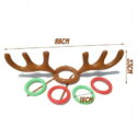 Christmas games Children s gifts Inflatable props Elk antler hat Throwing circle New Year s games Water toys antlers