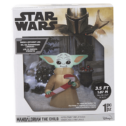 Christmas Inflatable Baby Yoda The Child With Candy Cane SM Star Wars 3.5