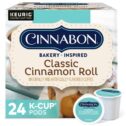 Cinnabon Classic Cinnamon Roll Light Roast Keurig Coffee Pods, 24 Ct